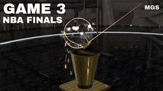 GAME 3 RECAP NBA FINALS Boston vs Dallas 2K24 [upl. by Dami371]