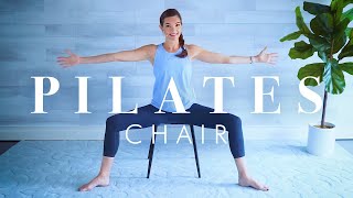 Chair Pilates for Seniors amp Beginners  Gentle Pilates Workout with Stretching [upl. by Verena]