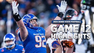 Boise State vs Oregon State  2024 Game 12 Highlights Nov 29 2024 [upl. by Aiduan]