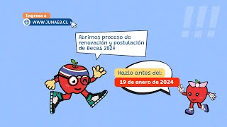 Cómo realizar postulación yo renovación de becas Junaeb 2024 a través del portal SINABWEB [upl. by Elmina938]