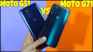 No GASTES MAS AL PEDO  Moto G51 vs Moto G71 [upl. by Siravaj304]