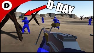 STORMING THE RED BEACHES  Ravenfield DDay Mod [upl. by Ham]