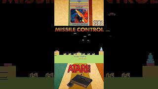 MISSILE CONTROL retro games gamer retrogames nostalgia 80s 90s atari 2600 [upl. by Idnahr]