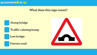 driving theory test uk 2023  driving theory test dvsa 50 questions and answers 2 [upl. by Aciretahs]