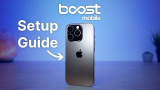 Boost Mobile iPhone 16 Pro Unboxing amp Activation Guide Free Year of Service Promo [upl. by Nikral450]