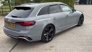 audi RS4 avant grey 2018 for sale Auto 2000 epping [upl. by Grannias]