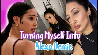 Alexa Demie Inspired Makeup  Turning Myself into Celebrities makeup alexademie [upl. by Adnarem]