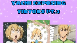 yachi bullying hq teams pt2 😻  new characters haikyuu exposing tiktoks [upl. by Madeline]