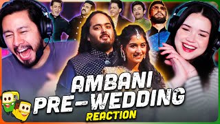 AMBANI PREWEDDING CEREMONY REACTION  SRK Aamir Khan Salman Khan Ranveer Singh amp others [upl. by Herwick]