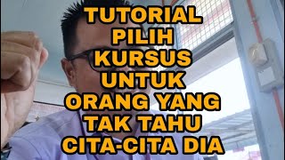 Cara Pilih Kursus UPU Mengikut Minat Tutorial Step By Step [upl. by Suivatra996]