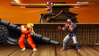 KEN vs MR KARATE  The most epic fight ever made [upl. by Ariajaj927]