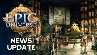 Universal Epic Universe News Update — WIZARDING WORLD DETAILS RIDE INFO amp LAND RUMORS [upl. by Lita]