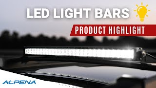 Alpena LED Light Bar Series Product Highlight [upl. by Mcculloch]