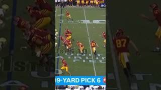 99 yard pick 6😱 shorts [upl. by Eniluj]