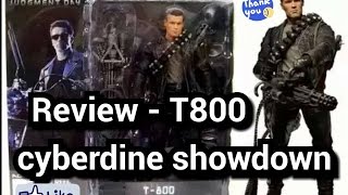 ReviewT800 CIBERDYNE SHOWDOWN Terminator 2 NECA PTBR HD [upl. by Ayot]