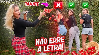 QUEM ERRAR A MÚSICA LEVA TOMATADA [upl. by Africah]