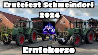 Erntefest Schweindorf 2024  Erntekorso [upl. by Donelu564]