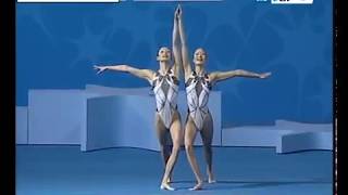 2007 Natacion sincronizada Duo tecnico China [upl. by Annahsohs87]