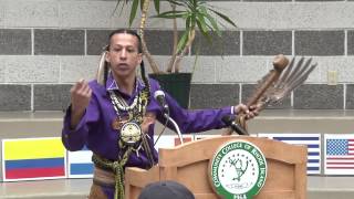 Narragansett Indian Nation flag unveiled at CCRI Liston Campus [upl. by Rance]