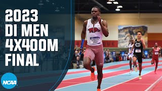 Mens 4x400m relay  2023 NCAA indoor track and field championships [upl. by Omissam317]