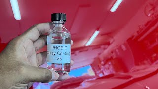 Initial overview of Armour Detail Supply Phobic Spray Coating [upl. by Nunciata743]