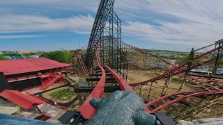 Fahrenheit Front Seat onride HD POV Hersheypark [upl. by Grantland279]