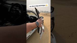 कार का door बंद करने की ninja technique 👍  car door wont close  part 3  wagonoctane shorts [upl. by Esojnauj]