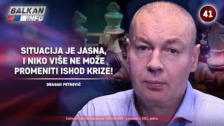 INTERVJU Dragan Petrović  Situacija je jasna niko ne može promeniti ishod krize 25112023 [upl. by Markowitz751]