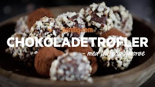 Chokoladetrøfler med kaffe  nemligcom [upl. by Tisbe267]