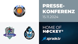 15112024  Pressekonferenz  ESC Moskitos Essen vs KSW IceFighters Leipzig [upl. by Anih]