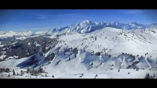 Espace Diamant  Grand domaine skiable en Savoie MontBlanc [upl. by Stronski]