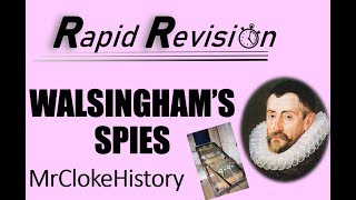 GCSE History Rapid Revision Walsingham and Spies [upl. by Assilram289]