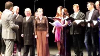 It was a Lover and his Lass  past Swingle Singers live 2015 [upl. by Annek]