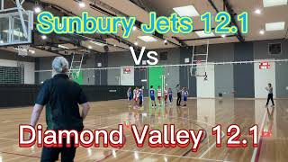 Sunbury Jets U121 vs Diamond Creek U121 [upl. by Gassman279]