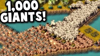 1000 GIANTS in this FINAL WAVE  They Are Billions Custom Map Gameplay [upl. by Htennaj556]