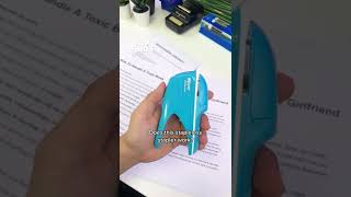 Does This Stapleless Stapler Work [upl. by Sinnylg]