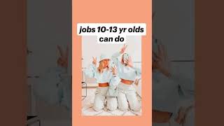 Jobs 1013 year olds can do fypシ viral blowup asthetic edit jobs [upl. by Murtha835]