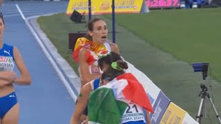 Woman loses race by celebrating too early [upl. by Matland]