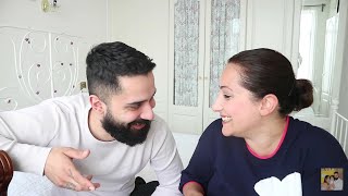 KOCAMLA SORU  CEVAP LONDRADA GUNLUK HAYATVLOG [upl. by Frants]