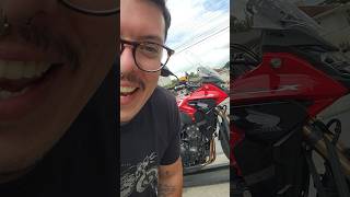 Que moto linda Novidade chegando honda cb500x motos shorts cb500 [upl. by Ahseined]