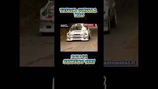 Toyota Corolla toyotacorollawrc wrc rallyesanremo1997 [upl. by Lewison570]