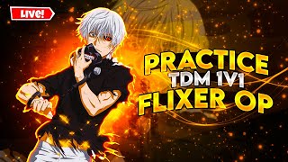 1V1 STREAK MATCH  1V1 TDM  CUSTOM ROOM  BGMI LIVE  FLIXER OP LIVE tdm1v1live [upl. by Aschim]