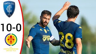 Empoli vs Calcio Castelfiorentino 100 Tutti i gol e gli highlights dettagliati [upl. by Tertias]