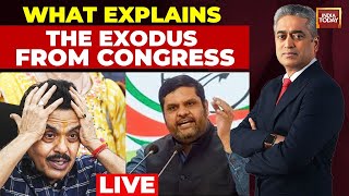 Rajdeep Sardesai LIVE Gourav Vallabh amp Sanjay Nirupam Exclusive  Congress Exodus Decoded [upl. by Otrebmal]