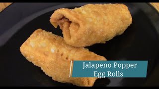 Jalapeno Popper Egg Rolls [upl. by Newhall]