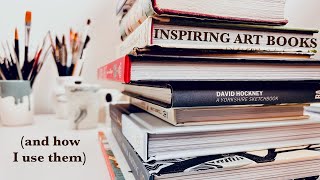 10 Inspiring Art Books and how I use them [upl. by Smitt]