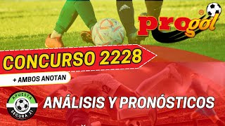 Progol 2228  Análisis Completo [upl. by Yror]