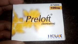 Preloft tablet uses in urdu  Sertraline uses in urdu  Preloft 50mg 100mg 25mg tablet Side effects [upl. by Pritchard690]