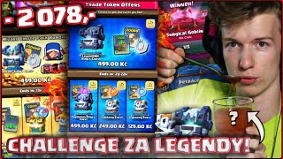 NEJDELŠÍ OPENING │ NÁHODNÁ CHALLENGE ZA KAŽDOU LEGENDU │ Clash Royale Česky [upl. by Morganstein]