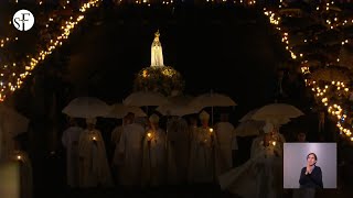 Procissão das Velas no Santuário de Fátima  12 Outubro 2024 [upl. by Ethelyn]